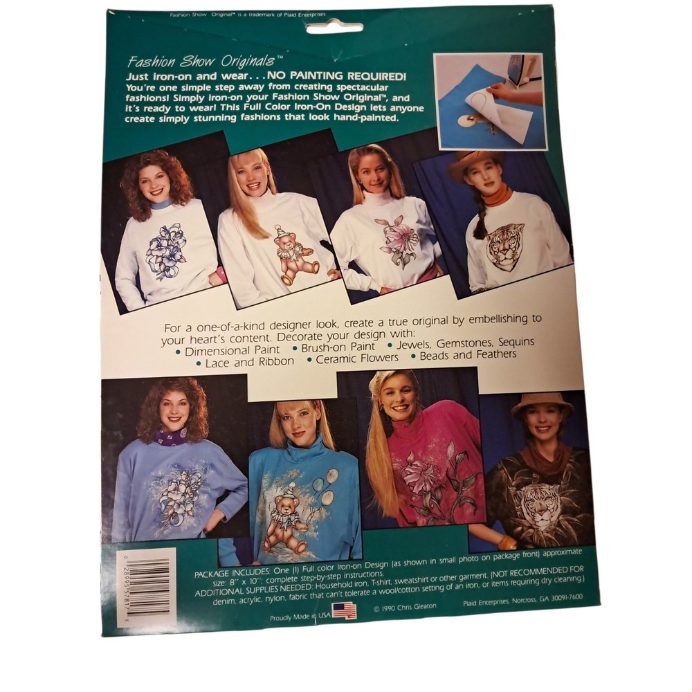 Full Color Iron-on Transfers Lot Of 3 - Picture 8 of 16